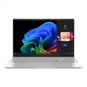 Asus Vivobook S S5507QA-MA112W | Cool Silver | 15.6  | OLED | 3K | 120 Hz | 2880 x 1620 pixels | Glossy | Snapdragon X Elite | X1E 78 100 | 32 GB | LPDDR5X | Solid-state drive capacity 1000 GB | Qualcomm Adreno GPU | Windows 11 Home | 802.11be | Bluetooth version 5.4 | Klaviatūra language US international | Klaviatūra backlit | Warranty 24 month(s) - Image 2