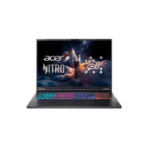 Acer | Nitro 18 AI AN18-61-R40J | Obsidian Black | 18 " | IPS | WQXGA | 2560 x 1600 pixels | AMD Ryzen AI 7 | 350 | 16 GB | DDR5 | Solid-state drive capacity 1000 GB | NVIDIA GeForce RTX 5070 | GDDR7 | 8 GB | Windows 11 Home | 802.11ax | Bluetooth version 5.3 | Klaviatūra language US international | Klaviatūra backlit | Warranty 24 month(s) - Image 1