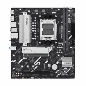 Mainboard|ASUS|AMD B850|SAM5|Micro-ATX|Memory DDR5|Memory slots 2|1xPCI-Express 4.0 16x|1xPCI-Express 5.0 16x|2xM.2|1xHDMI|1xDisplayPort|4xUSB 2.0|4xUSB 3.2|1xPS/2|3xAudio port|PRIMEB850M-K - Image 2