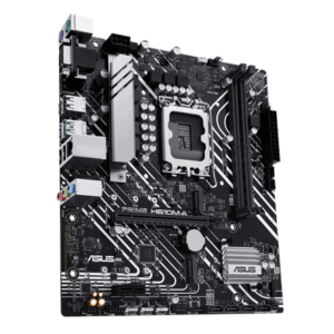 Asus PRIME H610M-A R2.0 | Processor family Intel | Processor socket LGA1700 | Supported hard disk drive interfaces M.2, SATA | Number of SATA connectors 4 - Image 3