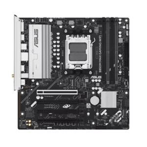 Mainboard|ASUS|AMD B850|SAM5|Micro-ATX|Memory DDR5|Memory slots 4|3xPCI-Express 4.0 16x|1xPCI-Express 5.0 16x|3xM.2|1xHDMI|1xDisplayPort|5xUSB 2.0|2xUSB 3.2|2xUSB-C|1xRJ45|3xAudio port|B850MMAXGAMINGWIFI - Image 2