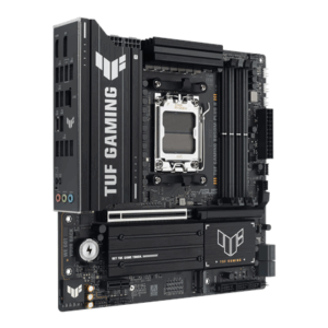 Asus TUF GAMING B850M-PLUS II | Processor family AMD | Processor socket AM5 | DDR5 | Supported hard disk drive interfaces SATA, M.2 | Number of SATA connectors 4 - Image 2