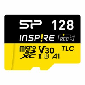 Silicon Power Memory card with adapter | Inspire | 128 GB | microSDXC | Flash memory class C10, UHS-I U3, V30, A2 - Image 3