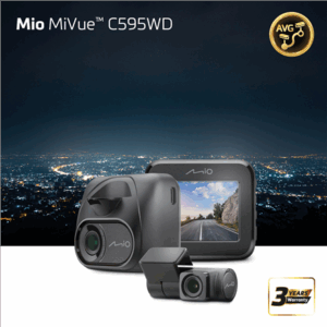 Mio MiVue C595WD (T30 rear cam), Full HD, STARVIS, Speedcam | GPS | Wi-Fi - Image 7