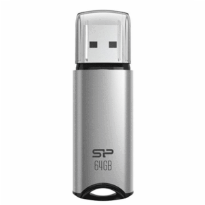 Silicon Power | USB Flash Drive | Marvel Series M02 | 64 GB | Type-A USB 3.2 Gen 1 | Silver - Image 2