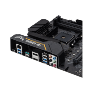 Asus | TUF GAMING B450-PLUS II | Processor family AMD | Processor socket AM4 | DDR4 | Memory slots 4 | Number of SATA connectors 6 x SATA-600 (RAID) | Chipset AMD B | ATX - Image 8