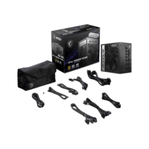 MSI MPG A1000G PCIe5 power supply, 80 PLUS Gold, fully modular, PCIe 5.0 - 1000 Watt - Image 12