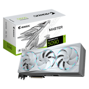 Gigabyte AORUS GeForce RTX 5090 MASTER ICE 32G | NVIDIA | 32 GB | GeForce RTX 5090 | GDDR7 | HDMI ports quantity 1 | PCI-E 5.0 - Image 1