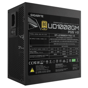 Power Supply|GIGABYTE|GP-UD1000GM|ATX 3.1|1000 Watts|Efficiency 80 PLUS GOLD|PFC Active|GP-UD1000GMPG5V2 - Image 6