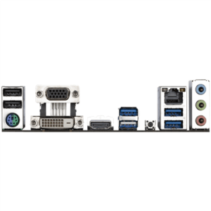 Mainboard|GIGABYTE|AMD A520|SAM4|Micro-ATX|Memory DDR4|Memory slots 2|2xPCI-Express 3.0 1x|1xPCI-Express 3.0 16x|1xM.2|1x15pin D-sub|1xDVI-D|1xHDMI|2xAV-In|1xAV-out|2xUSB 2.0|4xUSB 3.2|1xPS/2|1xRJ45|A520MS2H1.3 - Image 6