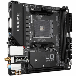 Gigabyte | A520I AC | Processor family AMD | Processor socket AM4 | DDR4 DIMM | Memory slots 2 | Number of SATA connectors 4 | Chipset AMD A | Mini ITX - Image 3