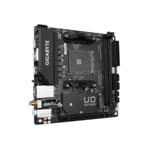 Gigabyte | A520I AC | Processor family AMD | Processor socket AM4 | DDR4 DIMM | Memory slots 2 | Number of SATA connectors 4 | Chipset AMD A | Mini ITX - Image 9