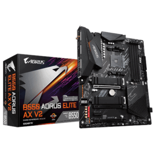 GIGABYTE B550 AORUS Elite AX V2, Socket AM4, AMD B550, ATX - DDR4 - Image 4
