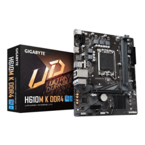 Gigabyte | H610M K DDR4 1.0 M/B | Processor family Intel | Processor socket LGA1700 | DDR4 DIMM | Memory slots 2 | Supported hard disk drive interfaces SATA, M.2 | Number of SATA connectors 2 | Chipset Intel H610 Express | Micro ATX - Image 6