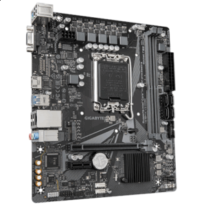 Mainboard|GIGABYTE|Intel H610|LGA1700|Micro-ATX|Memory DDR4|Memory slots 2|1xPCI-Express 3.0 1x|1xPCI-Express 4.0 16x|1xM.2|1x15pin D-sub|1xHDMI|4xUSB 2.0|2xUSB 3.2|1xPS/2|1xRJ45|3xAudio port|H610MHV3DDR4 - Image 4