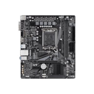 Mainboard|GIGABYTE|Intel H610|LGA1700|Micro-ATX|Memory DDR4|Memory slots 2|1xPCI-Express 3.0 1x|1xPCI-Express 4.0 16x|1xM.2|1x15pin D-sub|1xHDMI|4xUSB 2.0|2xUSB 3.2|1xPS/2|1xRJ45|3xAudio port|H610MHV3DDR4 - Image 6
