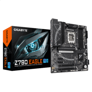 Mainboard|GIGABYTE|Intel Z790|LGA1700|ATX|Memory DDR5|Memory slots 4|3xPCI-Express 3.0 1x|1xPCI-Express 4.0 4x |1xPCI-Express 5.0 16x|3xM.2|1xHDMI|1xDisplayPort|6xUSB 2.0|6xUSB 3.2|1xUSB-C|1xPS/2|1xOptical S/PDIF|1xRJ45|3xAudio port|Z790EAGLE1.0 - Image 2