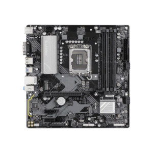 Mainboard|GIGABYTE|Intel B760 Express|LGA1700|Micro-ATX|Memory DDR4|Memory slots 4|2xPCI-Express 3.0 1x|1xPCI-Express 4.0 16x|2xM.2|1x15pin D-sub|1xHDMI|1xDisplayPort|6xUSB 2.0|5xUSB 3.2|1xUSB-C|1xPS/2|1xRJ45|3xAudio port|B760MD3HPDDR4 - Image 8