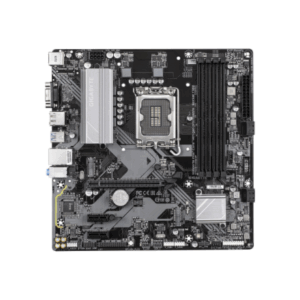 Mainboard|GIGABYTE|Intel B760 Express|LGA1700|Micro-ATX|Memory DDR5|Memory slots 4|2xPCI-Express 3.0 1x|1xPCI-Express 4.0 16x|2xM.2|1x15pin D-sub|1xHDMI|1xDisplayPort|2xUSB 2.0|5xUSB 3.2|1xUSB-C|1xPS/2|1xRJ45|3xAudio port|B760MD3HP1.0 - Image 5