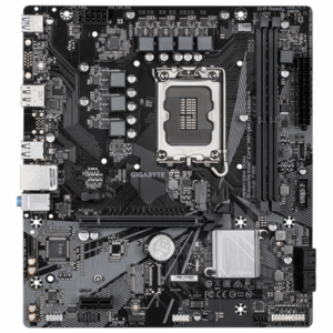 Gigabyte H610M D3W DDR4 | Processor family Intel | Processor socket LGA1700 | DDR4 | Supported hard disk drive interfaces M.2, SATA | Number of SATA connectors 4 - Image 2
