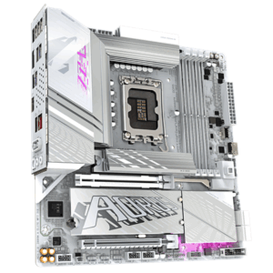 Gigabyte Z890M A ELITE WF7 ICE | Processor family Intel | Processor socket LGA1851 | DDR5 | Supported hard disk drive interfaces SATA, M.2 | Number of SATA connectors 4 - Image 4
