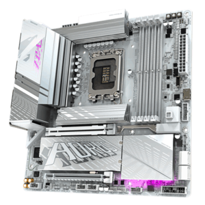 Gigabyte Z890M A ELITE WF7 ICE | Processor family Intel | Processor socket LGA1851 | DDR5 | Supported hard disk drive interfaces SATA, M.2 | Number of SATA connectors 4 - Image 5