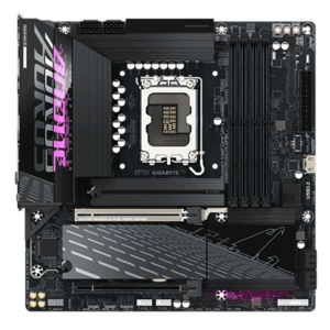 Gigabyte B860M AORUS ELITE WIFI6E | Processor family Intel | Processor socket LGA1851 | DDR5 | Supported hard disk drive interfaces SATA, M.2 | Number of SATA connectors 4 - Image 2