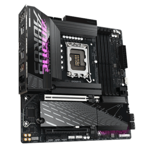 Gigabyte B860M AORUS ELITE WIFI6E | Processor family Intel | Processor socket LGA1851 | DDR5 | Supported hard disk drive interfaces SATA, M.2 | Number of SATA connectors 4 - Image 3