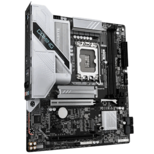 Gigabyte B860M GAMING WIFI6 | Processor family Intel | Processor socket LGA1851 | DDR5 | Supported hard disk drive interfaces M.2, SATA | Number of SATA connectors 4 - Image 3