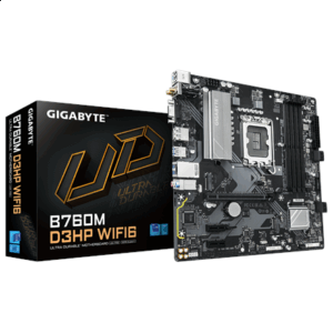 Mainboard|GIGABYTE|Intel B760 Express|LGA1700|Micro-ATX|Memory DDR5|Memory slots 4|B760MD3HPWIFI61.0 - Image 2