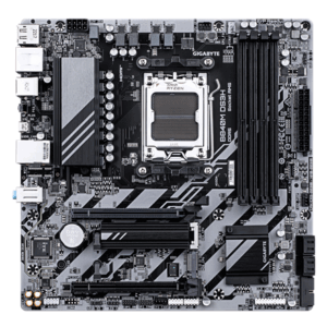 Gigabyte B840M DS3H | Processor family AMD | Processor socket AM5 | DDR5 | Supported hard disk drive interfaces SATA, M.2 | Number of SATA connectors 4 - Image 2