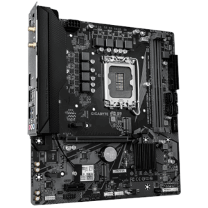 Gigabyte H610M D3H WIFI DDR4 | Processor family Intel | Processor socket LGA1700 | Supported hard disk drive interfaces SATA, M.2 | Number of SATA connectors 4 - Image 3