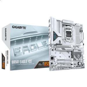 Mainboard|GIGABYTE|AMD B850|SAM5|ATX|Memory DDR5|Memory slots 4|2xPCI-Express 3.0 1x|1xPCI-Express 4.0 4x |1xPCI-Express 5.0 16x|3xM.2|1xHDMI|1xDisplayPort|4xUSB 2.0|2xUSB 3.2|1xUSB-C|1xRJ45|3xAudio port|B850EAGLEICE - Image 2