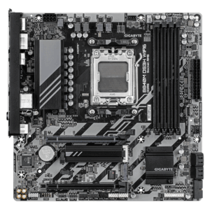 Gigabyte B840M DS3H WIFI6 (rev. 1.1) | Processor family AMD | Processor socket AM5 | DDR5 | Supported hard disk drive interfaces SATA, M.2 | Number of SATA connectors 4 - Image 2