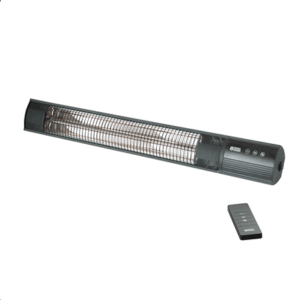 TunaBone | Electric Wall mounted Infrared Patio Heater | TB2580W-01 | Patio heater | 2500 W | Number of power levels 3 | Suitable for rooms up to 25 m² | Black | IP55 - Image 3