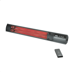 TunaBone | Electric Wall mounted Infrared Patio Heater | TB2580W-01 | Patio heater | 2500 W | Number of power levels 3 | Suitable for rooms up to 25 m² | Black | IP55 - Image 4