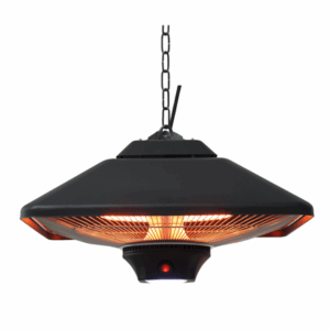 TunaBone Electric Ceiling Patio Heater | TB2088-01 | Patio heater | 2000 W | Number of power levels 3 | Black | IP24 - Image 2