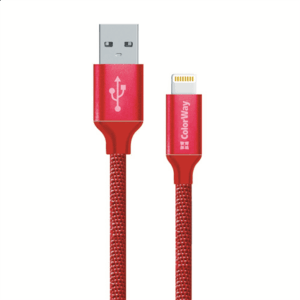 ColorWay | Data Cable | Apple Lightning | Charging cable | 2.1 A - Image 3