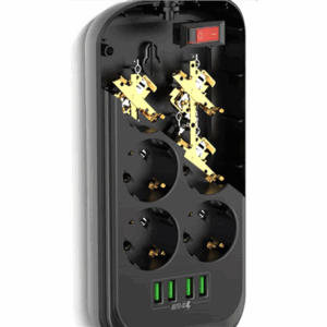 ColorWay | 10 A | Power Socket | CW-CHE64B | 17 W - Image 7