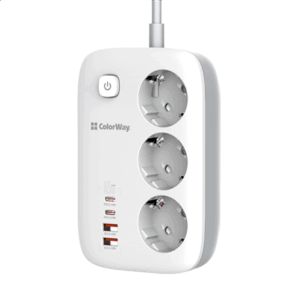 ColorWay Power Socket | CW-CHE34PDW - Image 5