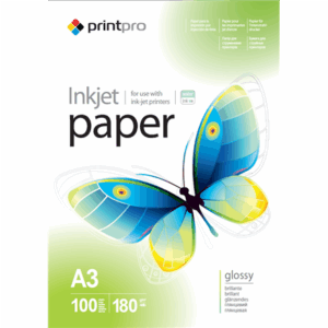 Photo paper PrintPro, 100 sheets | 180 g/m² | A3 | High Glossy - Image 2
