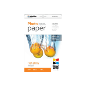 ColorWay Photo Paper, 20 sheets | 180 g/m² | A3+ | High Glossy - Image 6