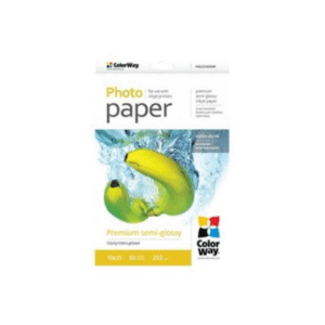 ColorWay Photo Paper, 50 sheets | 255 g/m² | 10x15 | Premium Semi-Glossy - Image 5