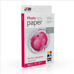 ColorWay Photo Paper, 50 sheets | 255 g/m² | 10x15 | Premium High Glossy - Image 2
