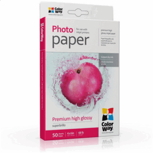 ColorWay Photo Paper, 50 sheets | 255 g/m² | 10x15 | Premium High Glossy - Image 6