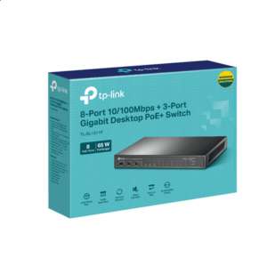 Switch|TP-LINK|Desktop/pedestal|8x10Base-T / 100Base-TX|1xSFP|2xRJ45|PoE+ ports 8|65 Watts|TL-SL1311P - Image 4