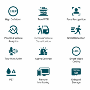 NET CAMERA BULLET H.265+ 4MP/VIGI C340S(4MM) TP-LINK - Image 3