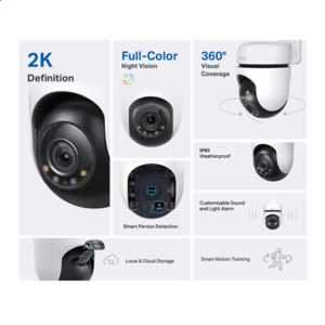 WRL CAMERA 1080P PAN/TILT/TAPO C510W TP-LINK - Image 3
