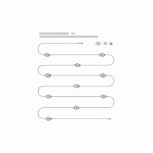 Nanoleaf Smart Multicolor Permanent Outdoor Lights Expansion Pack, 5m - Image 8