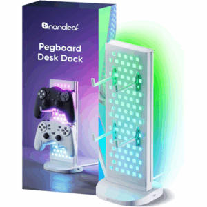 Nanoleaf Pegboard Desk Dock, White | 15 W | RGB - Image 2